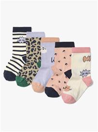 LIEWOOD Silas Sukat 5-pack, Mood Mix, 19-21