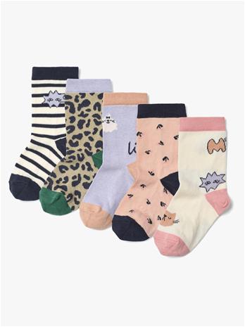 LIEWOOD Silas Sukat 5-pack, Mood Mix, 19-21
