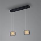 BANKAMP Grand Groove LED-riippuvalaisin, kaksivaloinen versio