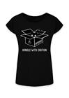 Goodie Two Sleeves - Introvert Cat - T-paita - Naiset - Musta