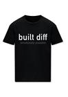 Goodie Two Sleeves - built diff - T-paita - Miehet - Musta