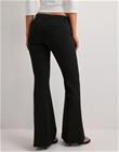 Nelly - Musta - Wide Flare Suit Pants