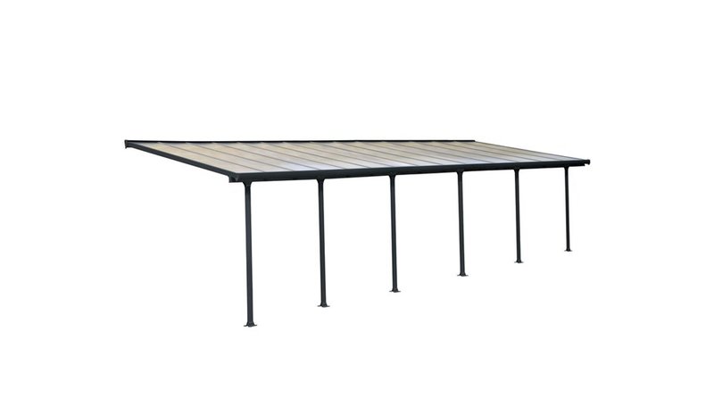 Palram - Canopia Feria 25,1 m2, antrasiitti terassikatos
