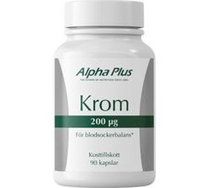 Alpha Plus Krom 200µg 90 kapselia
