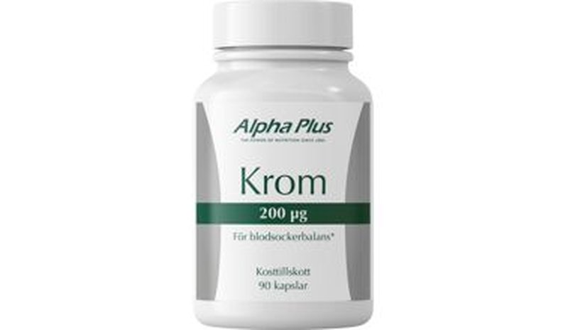 Alpha Plus Krom 200µg 90 kapselia