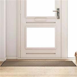 vidaXL Ovenmatto Beige ja musta 60 x 180 cm 100% polyamidi