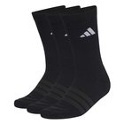 adidas Sukat Cushioned Sportswear Crew 3-pack - Musta