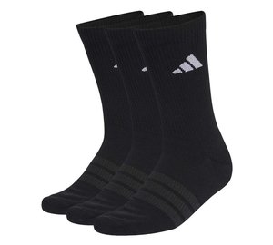 adidas Sukat Cushioned Sportswear Crew 3-pack - Musta