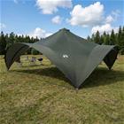 vidaXL Juhlateltta Armyn vihreä 600 x 600 x 400 cm Polyesteri ja teräs