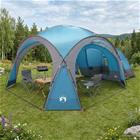 vidaXL Sivukuvio Sininen 410 x 410 x 250 cm Polyesteri ja teräs