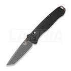 Benchmade Bailout CPM M4 Tungsten Gray Cerakote kääntöveitsi, black aluminum