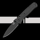 Benchmade Bugout S30V Black Cerakote kääntöveitsi, Black CF-Elite