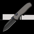 Kizer Cutlery Drop Bear Zero Elmax kääntöveitsi, Gray Aluminum, DLC