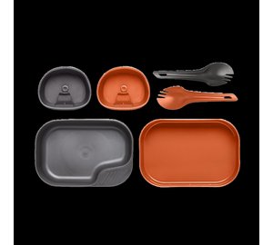 Wildo CAMP-A-BOX® DUO Light - Orange / Dark Grey