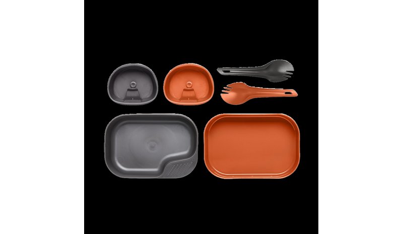 Wildo CAMP-A-BOX® DUO Light - Orange / Dark Grey