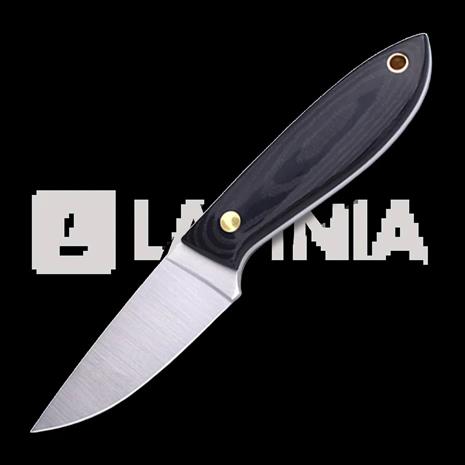 Brisa Bobtail 80 Multicarry puukko, musta micarta