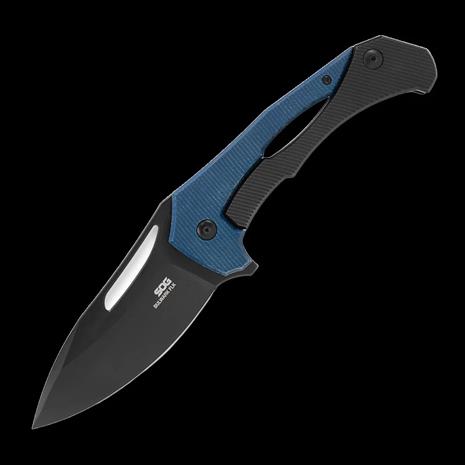 SOG Bulwark FL, Blue Micarta