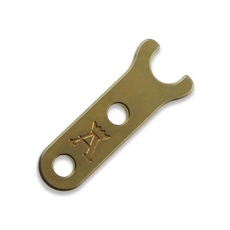 Audacious Concept Anso Knife Tool Key - Titanium - Stonewashed Bronzed