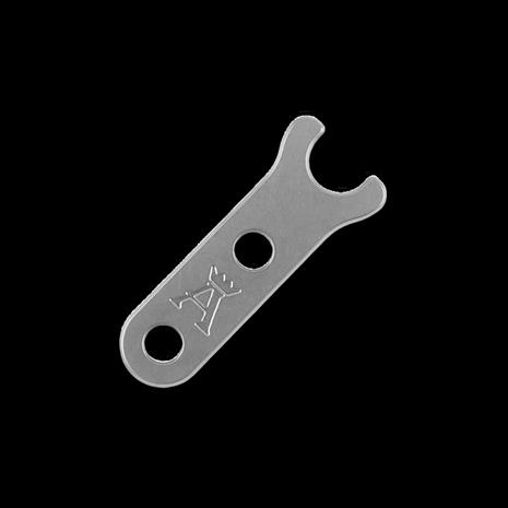 Audacious Concept Ansø Knife Tool Key - Titanium - Stonewashed – kuva 3/3