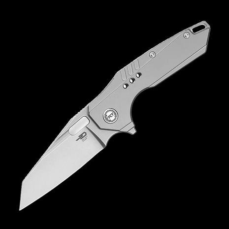 Bestech Nyxie 3, Titanium, Bead Blast/SW