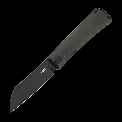 Bestech Bruv, Stonewashed Black/Bronze Titanium, Black SW