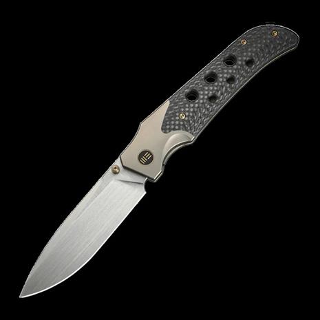 We Knife WE-Guthrie, Champagne Ti/Twill CF, Satin