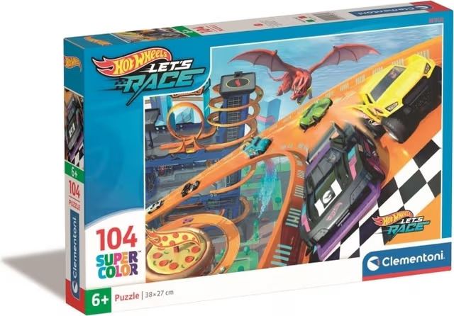 104 pcs Puzzles Kids Hotwheels – kuva 6/8