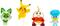 Pokemon Battle Figure Gen Ix 4-pack – kuva 4