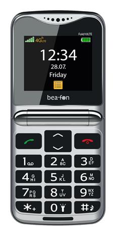 Beafon Fold10 LTE 4G, matkapuhelin,