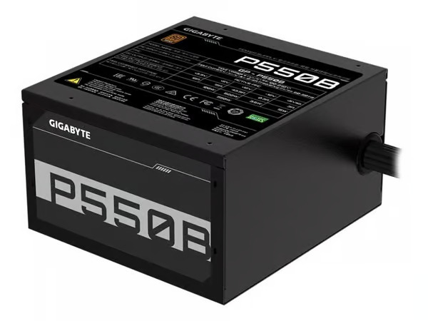 Gigabyte P550B 550W -virtalähde, 80 Plus Bronze