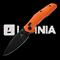 Bestechman Ronan, Orange G-10 Titanized/Stonewashed – kuva 2