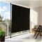 vidaXL Ulkorullaverho Musta 120 x 270 cm – kuva 2