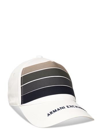 Armani Exchange Baseball Hat - White - ONE SIZE