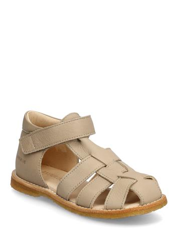 ANGULUS Sandals - Flat - Closed Toe - Brown - 25