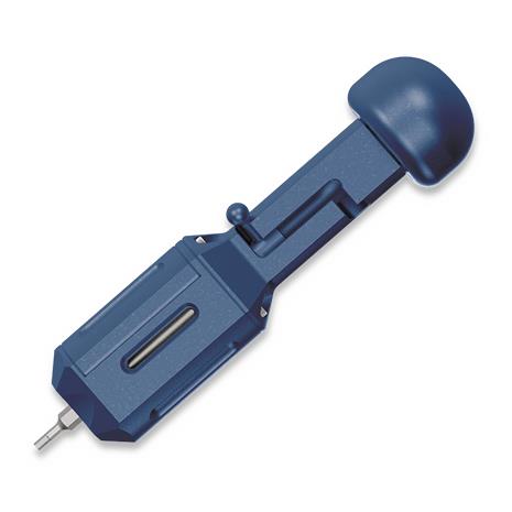StraightLine Revolve Bit Driver V2 - Titanium - Blue
