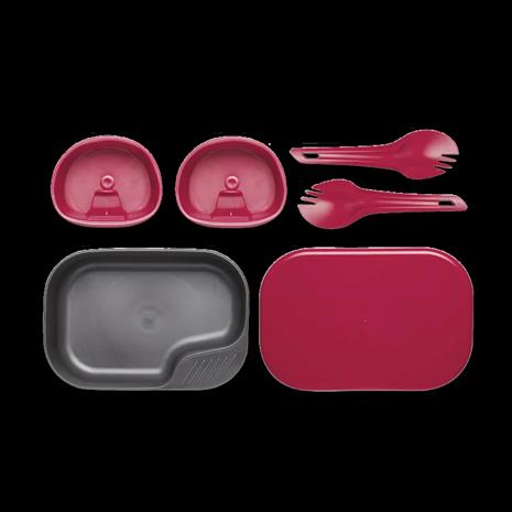 Wildo CAMP-A-BOX® DUO Light Green - Raspberry