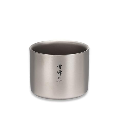 Snow Peak Titanium Double Wall Stacking Mug M - 300ml
