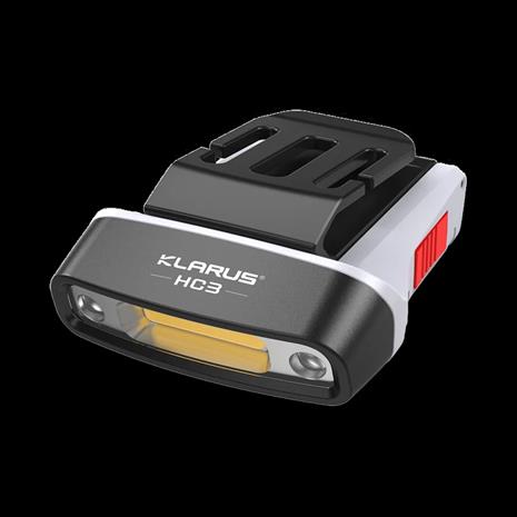 Klarus HC3 Cap Visor Light, harmaa