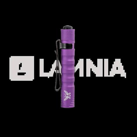 Flytanium Lightning Bug - Small Flashlight - EDC - Nebula Purple