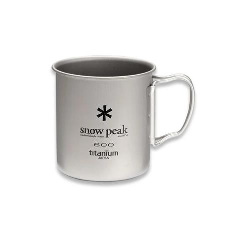 Snow Peak Titanium Single Wall Mug - 600ml