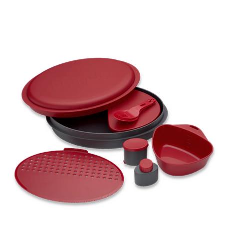 Primus Meal Set, ruokailuvälineet, punainen