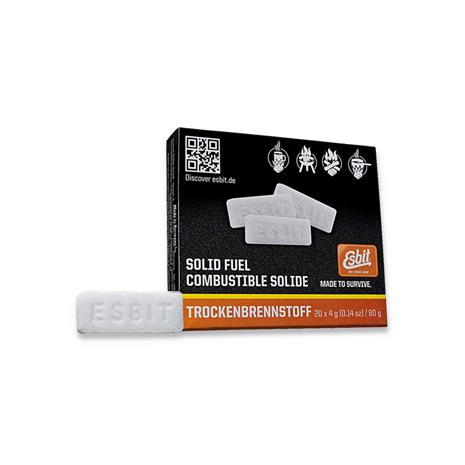 Esbit Solid Fuel, lämmityspelletit 20 x 4 g – kuva 7/8