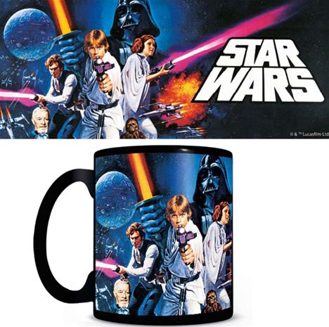 Muki: Star Wars - Classic. Black (315ml) KOTIIN