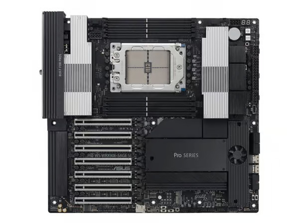 ASUS PRO WS WRX90E-SAGE SE Emolevy - AMD WRX90 - AMD sTR5 socket - DDR5 RAM - SSI EEB
