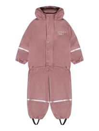 Little B Pu Set Solid W. Fleece - Pink - 128