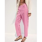 Mango Straight-Fit Striped Jeans - Pink - 44