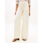 Tommy Hilfiger Dnm Soft Ecru 70S Wide Leg Hw - Cream - 34 x 30