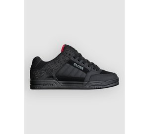 Globe black / red / tartan
