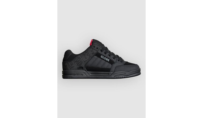 Globe black / red / tartan
