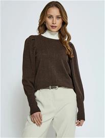 Peppercorn Anissa Pullover - Brown - XL